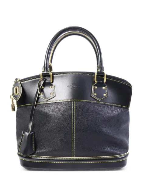 Louis Vuitton Pre-Owned PM Lockit leather tote bag Black M91888