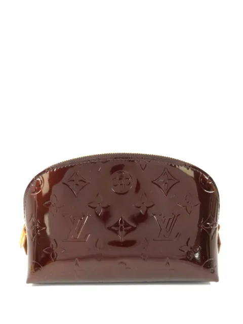 Louis Vuitton Pre-Owned Monogram Vernis cosmetic pouch Brown M91495