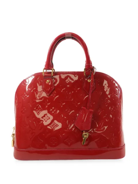 Louis Vuitton Pre-Owned PM Alma Monogram Vernis handbag Red M91770