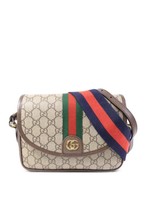 Gucci Pre-Owned Ophidia GG shoulder bag Neutrals 722117