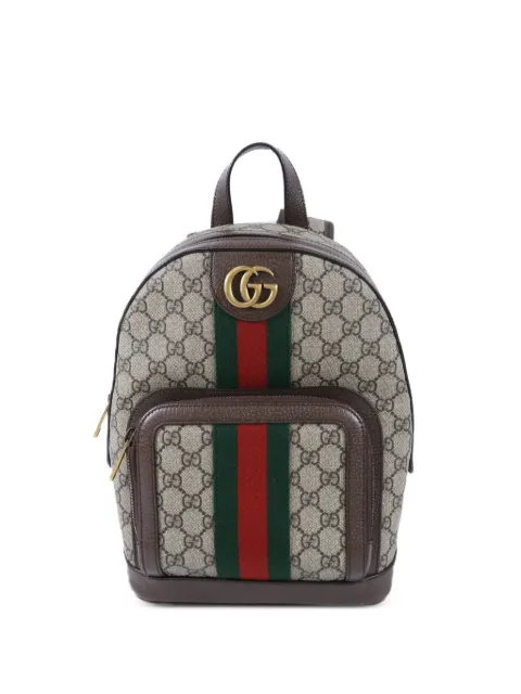 Gucci Pre-Owned GG-Supreme backpack Neutrals 735415
