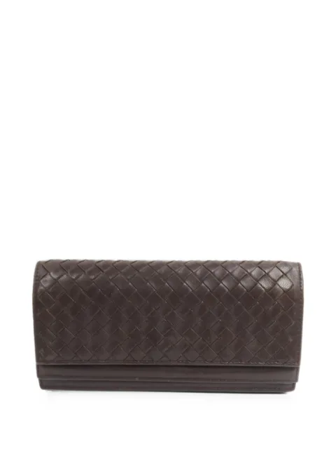 Bottega Veneta Pre-Owned Intrecciato leather wallet Brown 143305