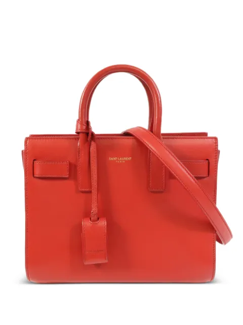Saint Laurent Pre-Owned Sac De Jour tote bag Red 340778
