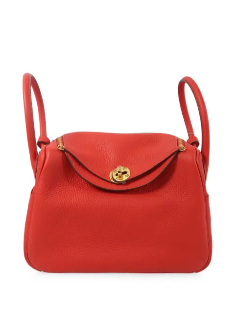 Hermès Pre-Owned Lindy tote bag Red DS3GHW