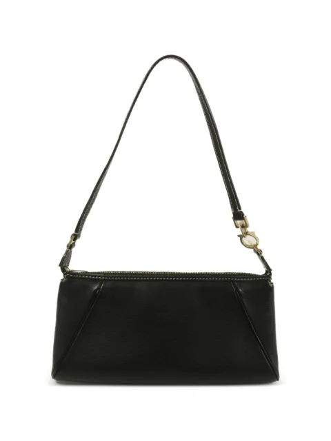 Ferragamo Pre-Owned Gancini shoulder bag Black SHOULDERBAG