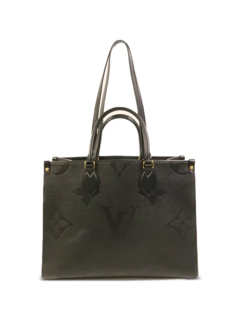 Louis Vuitton Pre-Owned MM On The Go tote bag Black M45595
