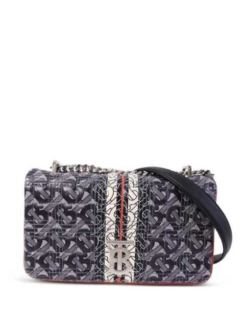 Burberry Pre-Owned Lola monogram shoulder bag Grey 80495161