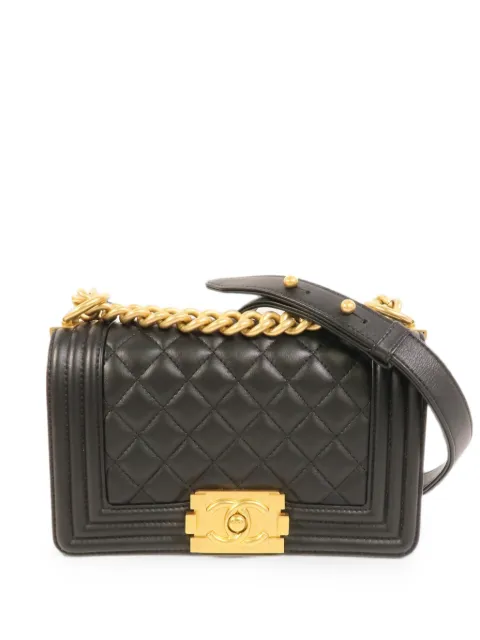 CHANEL Pre-Owned 20 Boy shoulder bag Black A67085