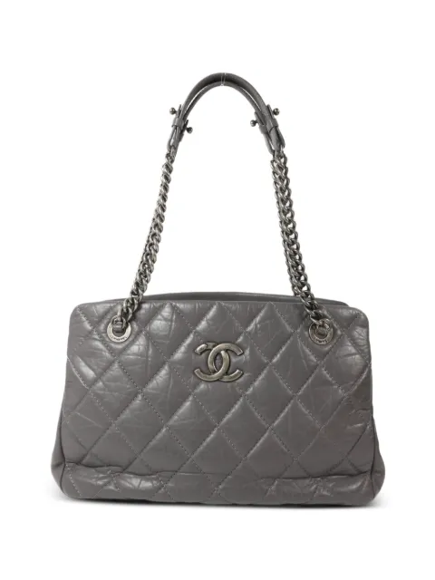 CHANEL Pre-Owned Chian CC shoulder bag Grey CHAINSHOULDER