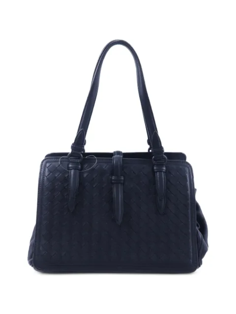 Bottega Veneta Pre-Owned Intrecciato tote bag Black HANDBAG