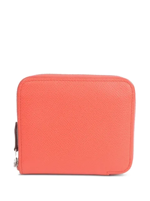 Hermès Pre-Owned Epsom-leather wallet Orange U0E096A