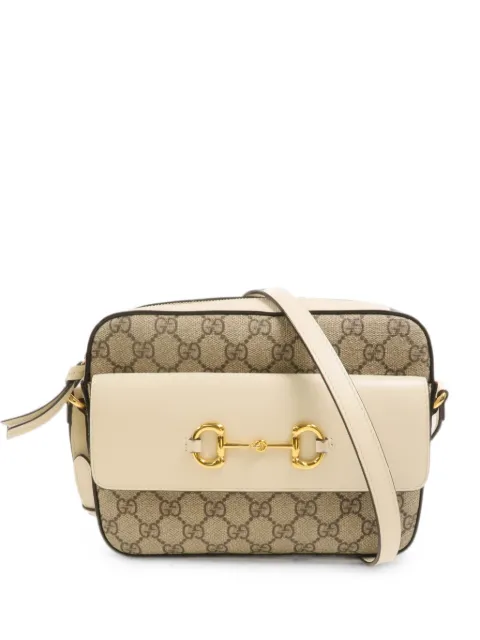 Gucci Pre-Owned Horsebit 1955 shoulder bag Neutrals 645454