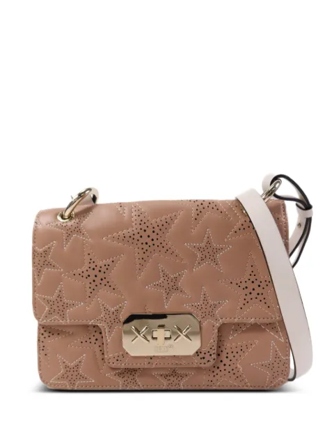 Valentino Garavani Pre-Owned star-perforated shoulder bag Pink SHOULDERBAG