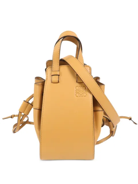 Loewe Pre-Owned 2002 mini Hammock tote bag Neutrals MINIHAMMOCK
