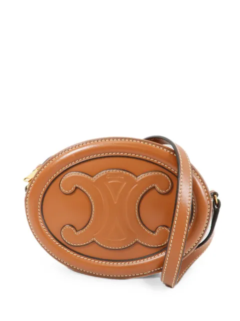 Celine Pre-Owned Triomphe shoulder bag Brown TRIOMPHE