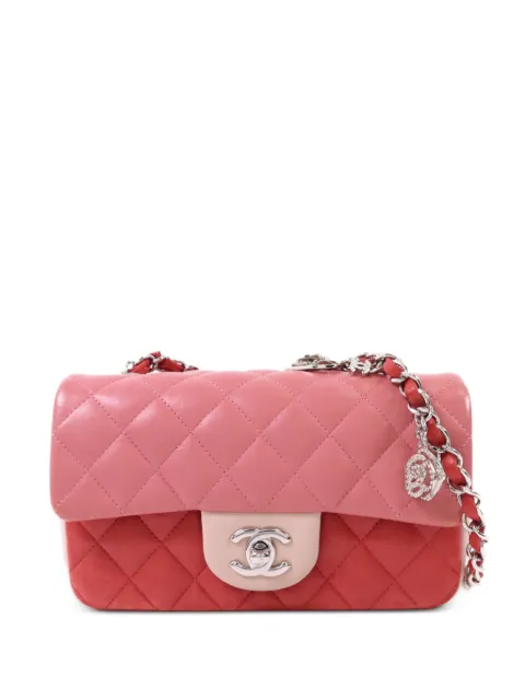 CHANEL Pre-Owned 20 Classic Flap quilted shoulder bag Pink CLASSICFLAP20