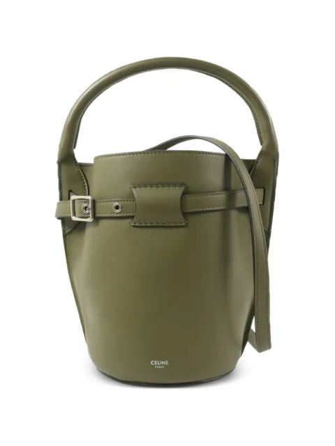 Celine Pre-Owned Nano Big Bag bucket bag Green NANOBUCKET