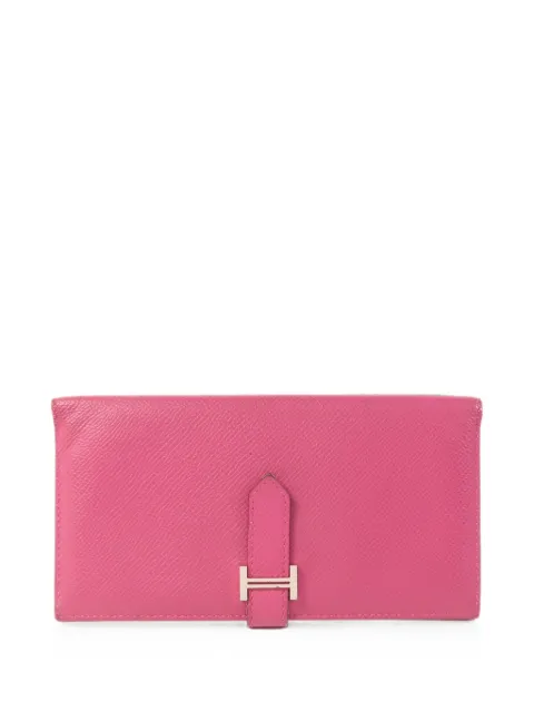 Hermès Pre-Owned Bearn Epsom wallet Pink CBY001NU