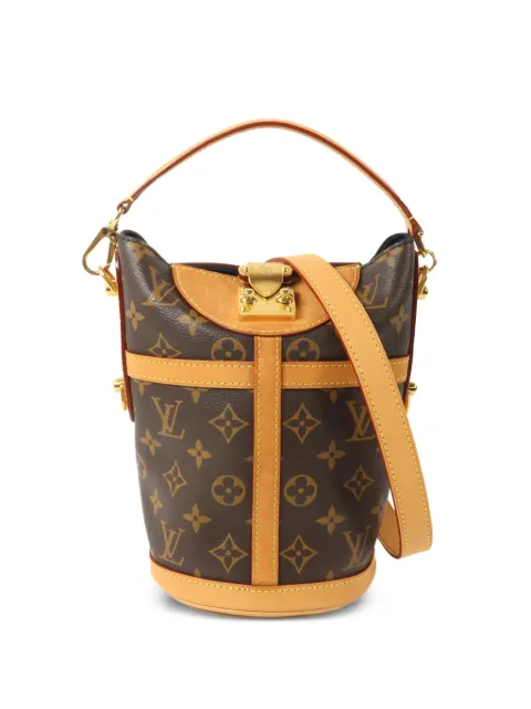 Louis Vuitton Pre-Owned Monogram Duffle bucket bag Brown M43587