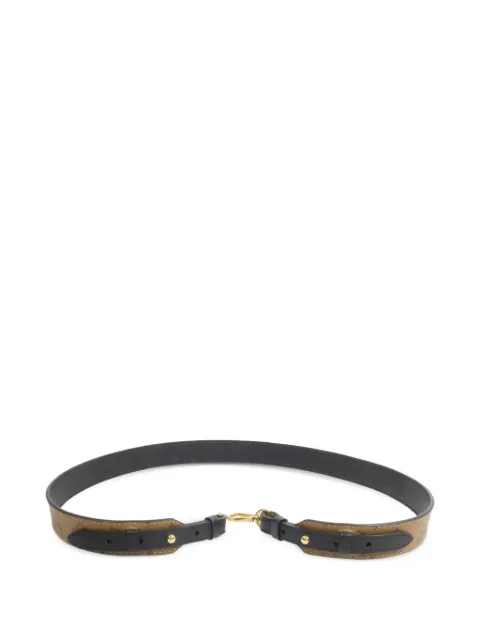 Louis Vuitton Pre-Owned Monogram Reverse shoulder strap Neutrals J02371