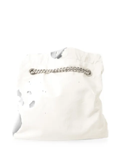 Balenciaga Pre-Owned Crush chain tote bag White 742942