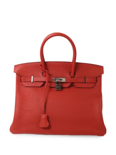 Hermès Pre-Owned 35 Birkin handbag Red AQ5PHW