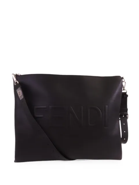 Fendi Pre-Owned Roma pouch shoulder bag Black 7VA604