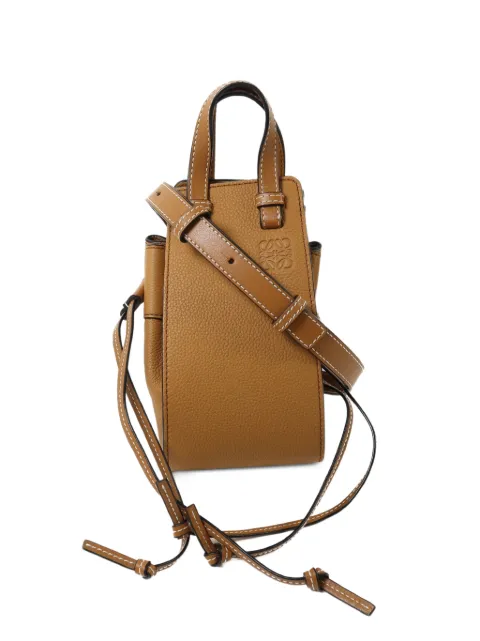 Loewe Pre-Owned mini Hammock tote bag Neutrals MINIHAMMOCK