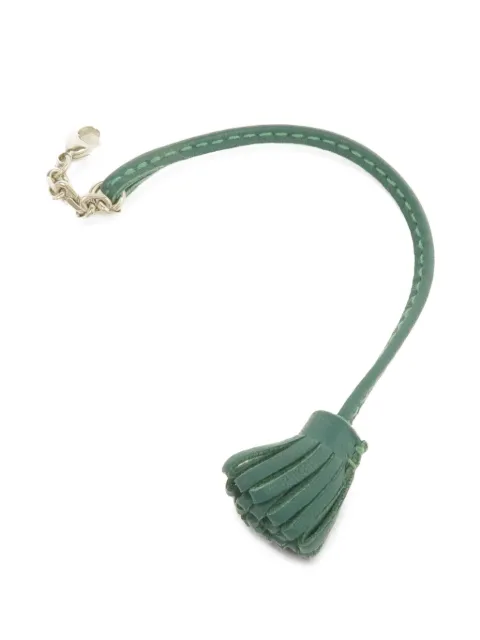 Hermès Pre-Owned Carmencita tassel bag charm Green CARMENCHARM