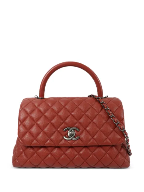 CHANEL Pre-Owned CC Coco Handle tote bag Red COCOHANDLEMECLIUM