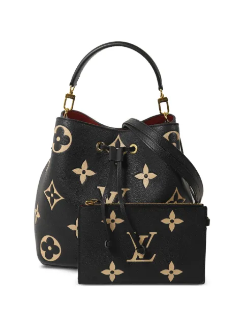 Louis Vuitton Pre-Owned Neo Noe MM Monogram Empreinte shoulder bag Black M45497