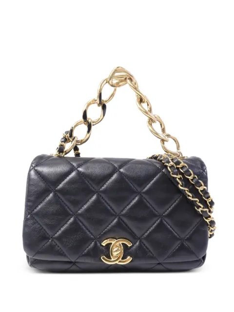 CHANEL Pre-Owned 2-Way shoulder bag Black AS3366