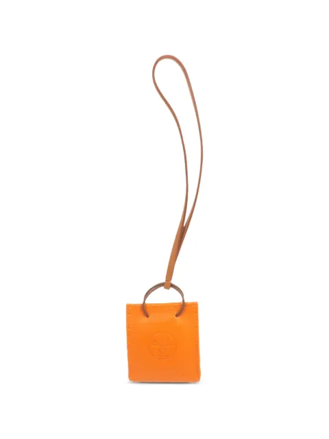 Hermès Pre-Owned Sac Orange bag charm Orange BAGCHARM