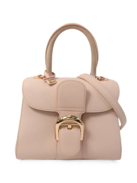 Delvaux Vintage mini Brillant leather shoulder bag Pink BRILLANTMINI