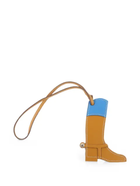 Hermès Pre-Owned Paddock Boot leather charm Neutrals 377Q