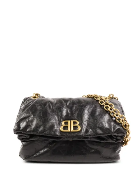 Balenciaga Pre-Owned small Monaco shoulder bag Black 765966