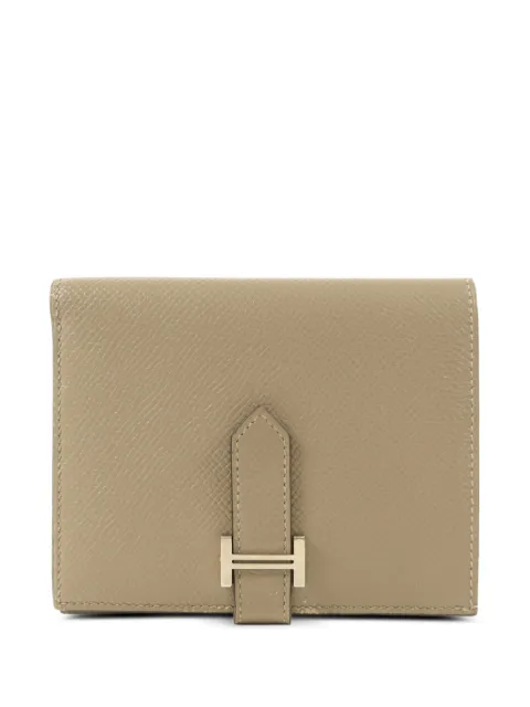 Hermès Pre-Owned 2018 Bearn leather wallet Grey CM8