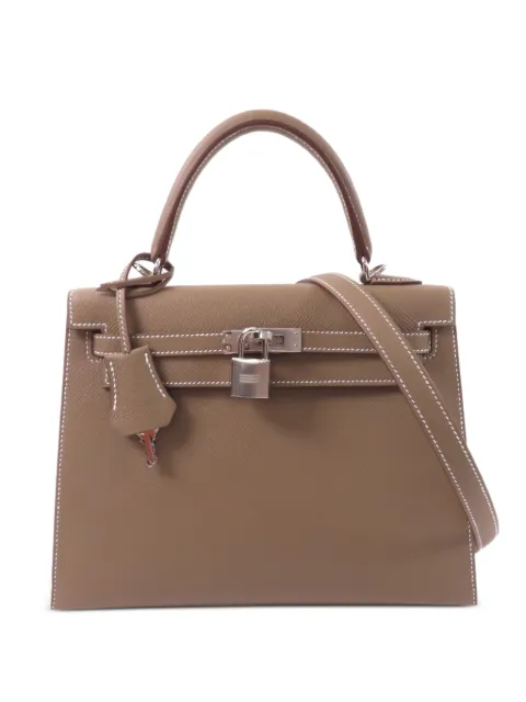 Hermès Pre-Owned 2026 25 Kelly shoulder bag Neutrals G18
