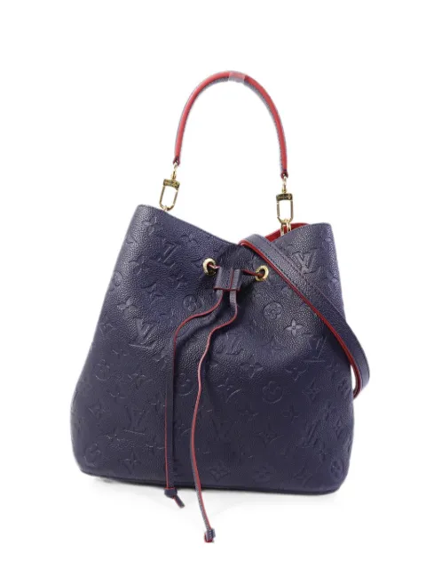 Louis Vuitton Pre-Owned MM Neo Noe Monogram Empreinte bucket bag Blue M45306
