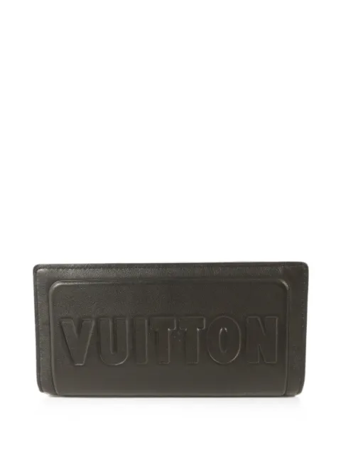 Louis Vuitton Pre-Owned Portefeuille Brazza long wallet Black M63256