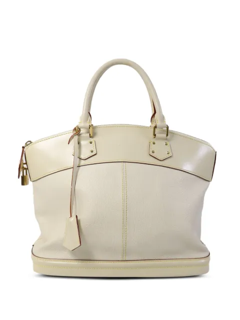 Louis Vuitton Pre-Owned MM Lockit tote bag Neutrals M91874