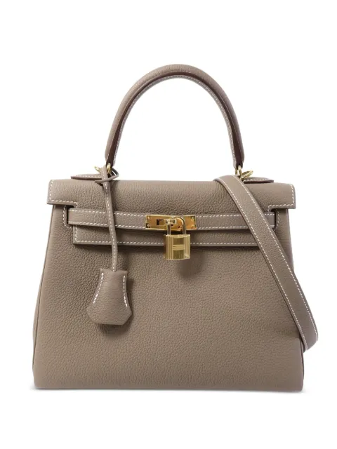 Hermès Pre-Owned Kelly 25 shoulder bag Neutrals K18GHW