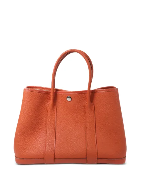 Hermès Pre-Owned Garden Party TPM tote bag Orange Q