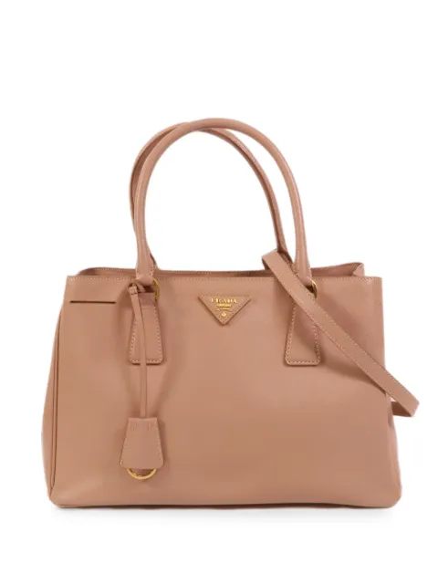 Prada Pre-Owned Galleria leather shoulder bag Neutrals BN1874