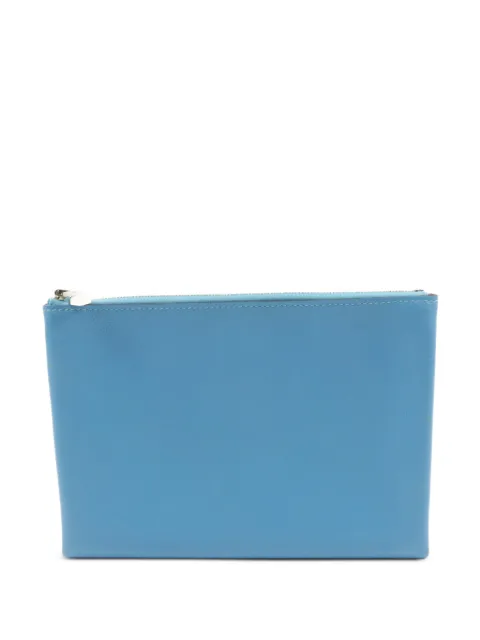 Hermès Pre-Owned 2019 20 Atout leather pouch Blue DP395
