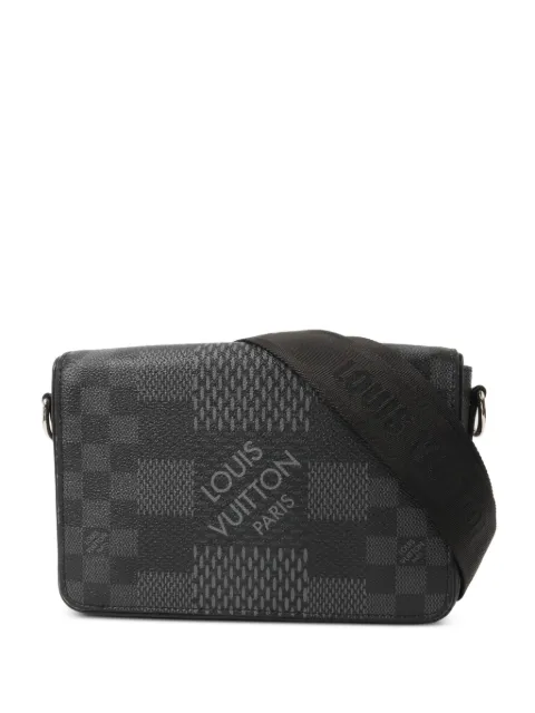 Louis Vuitton Pre-Owned Studio Damier Graphite messenger bag Black N50013