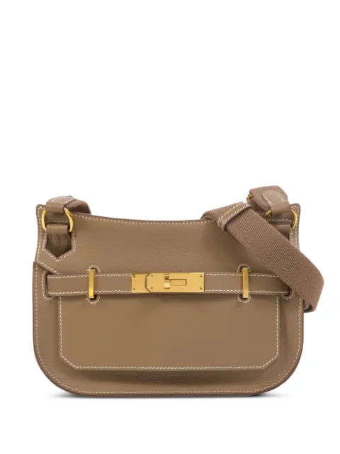 Hermès Pre-Owned mini Jypsiere shoulder bag Grey B18GHW
