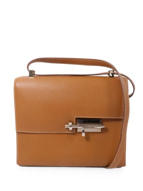 Hermès Pre-Owned 23 Verrou shoulder bag Brown C37PHW