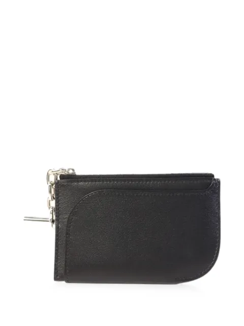 Hermès Pre-Owned Evercolor leather wallet Black Z89