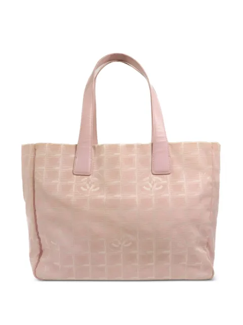 CHANEL Pre-Owned New Travel Line tote bag Pink NEWTRAVELLINETOTEBAG